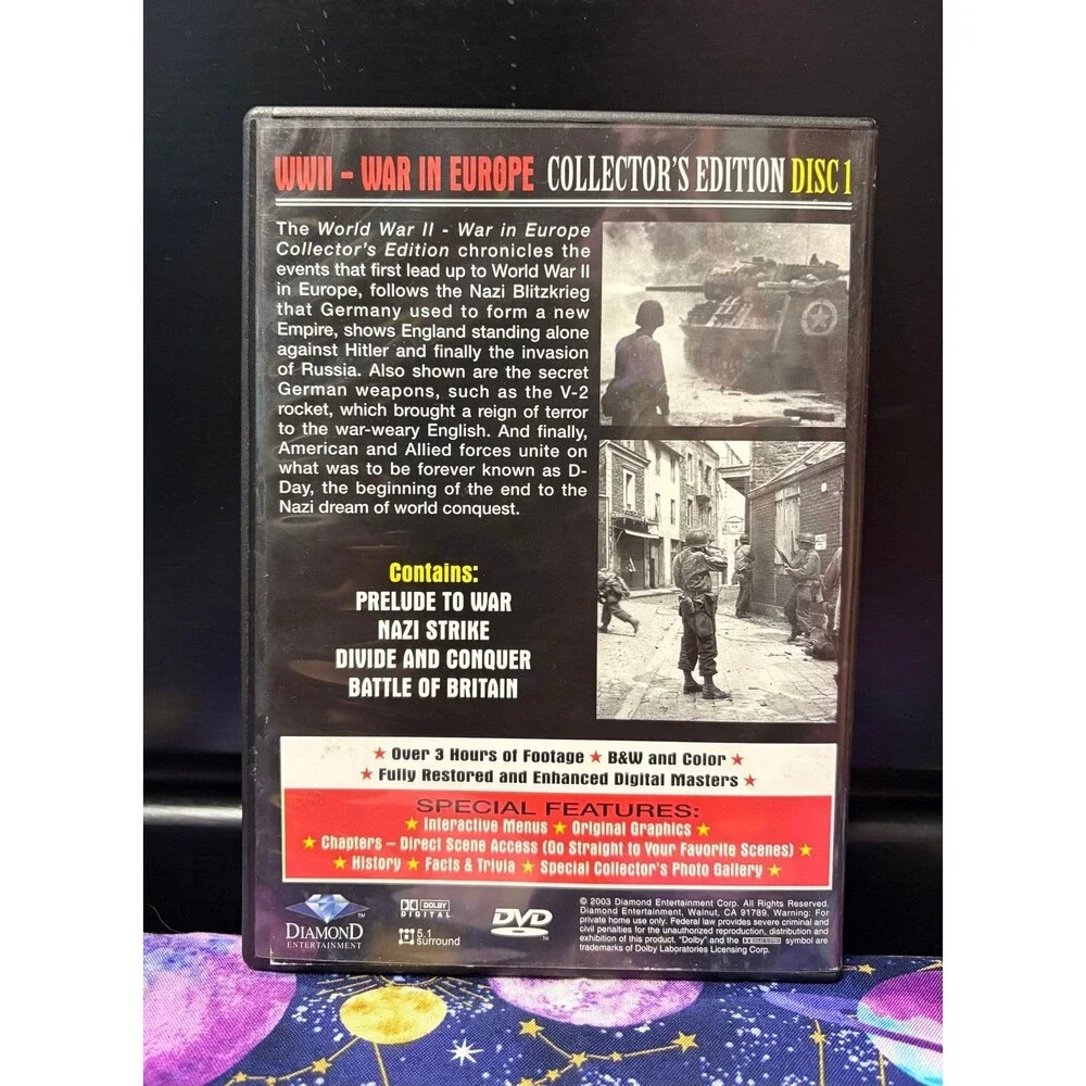 World War II War in Euroupe Collector's Edition Disc 1